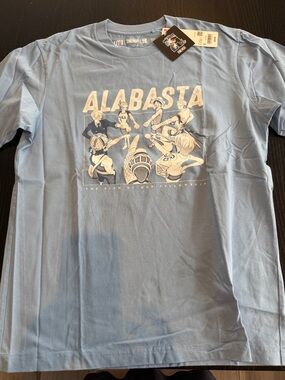 Men's ' Light Blue Graphic Tee One Piece